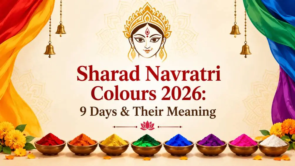 Sharad Navratri Colours 2026: 9 Days & Their Meaning